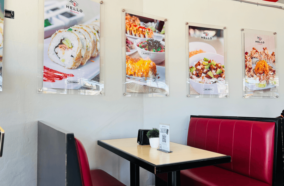 Interior del restaurante